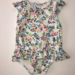 Baby gap swimsuit with zip up back